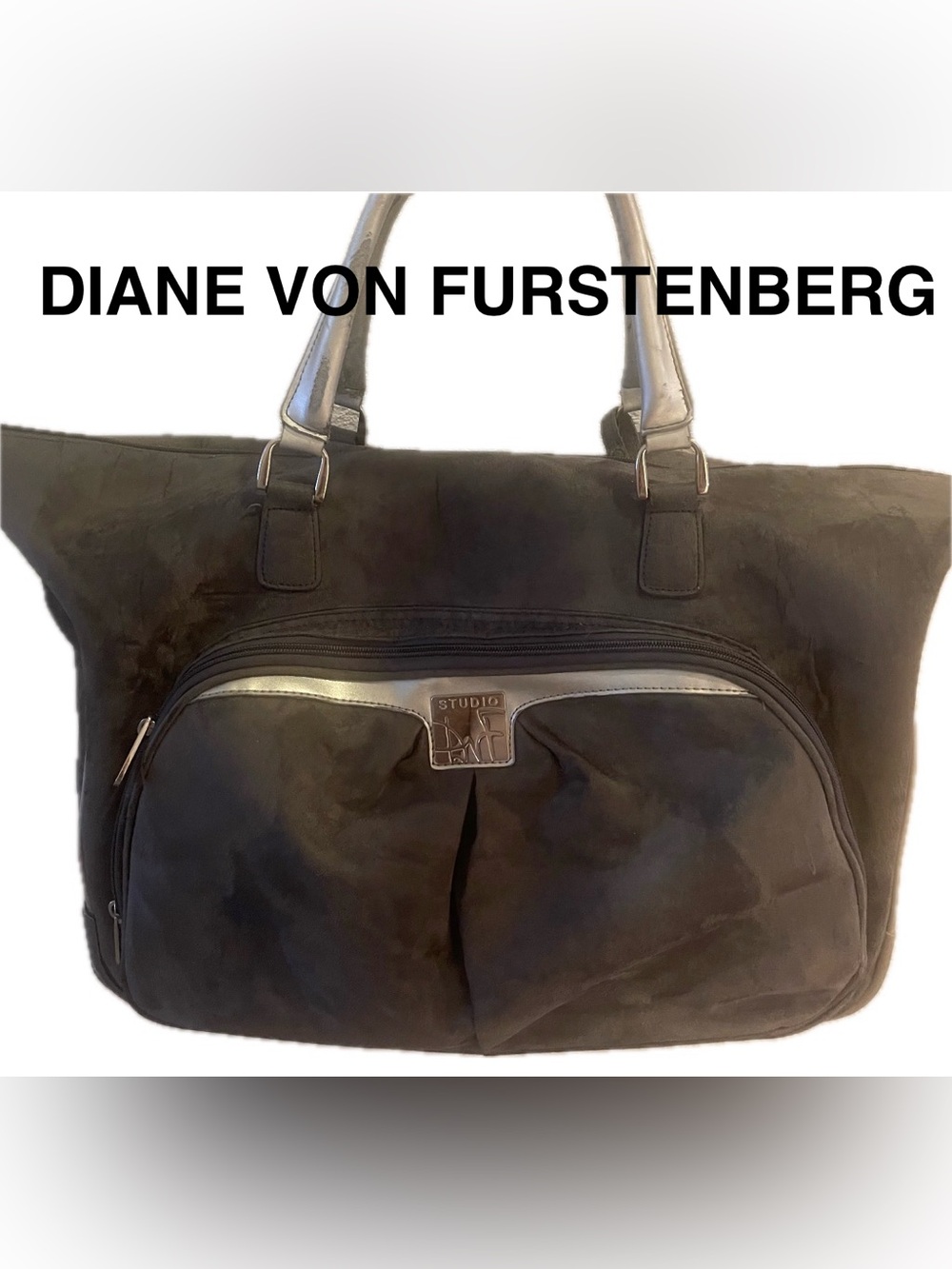 Diane Von Furstenberg Travel Tote Grey